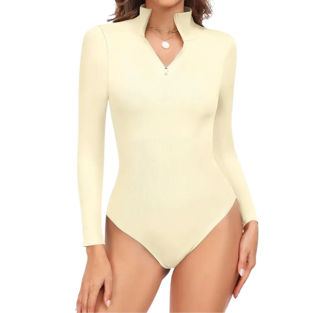 [114071] Panti blusa Manga Larga C Crema T S