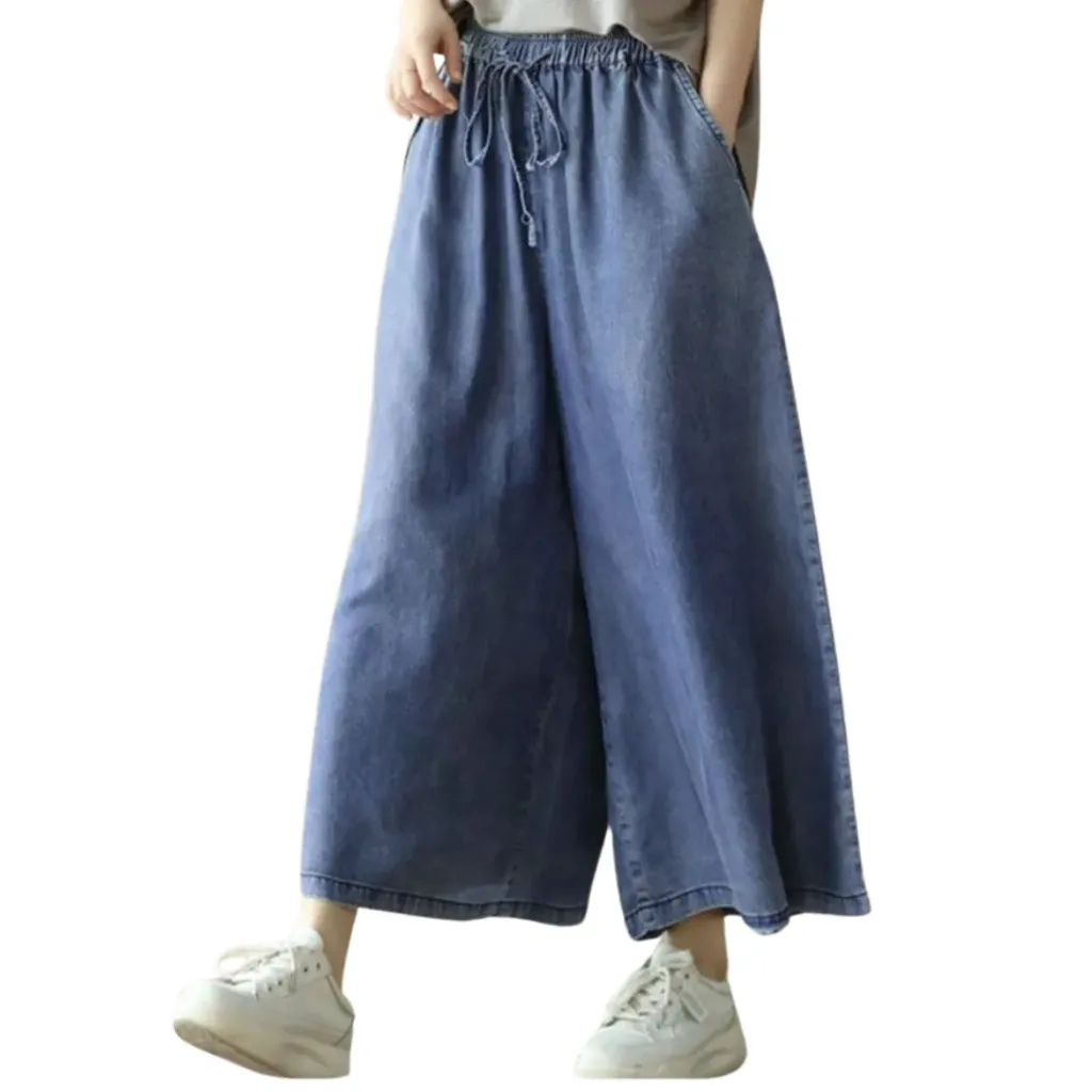 [114080] Pantalon Corte Oversize C Azul Marino (M, Azul marino)