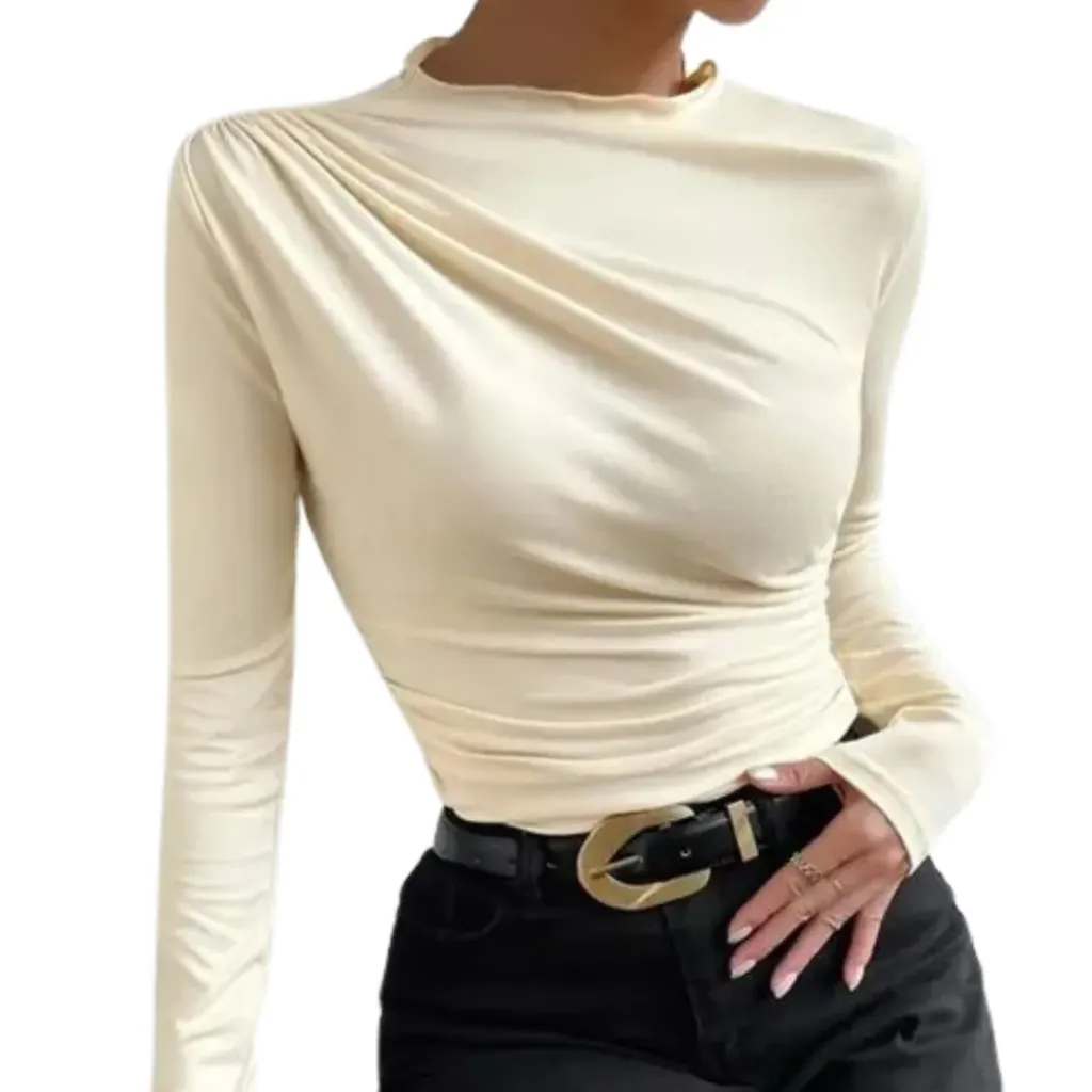 [214134] Blusa Avanova C Beige T S