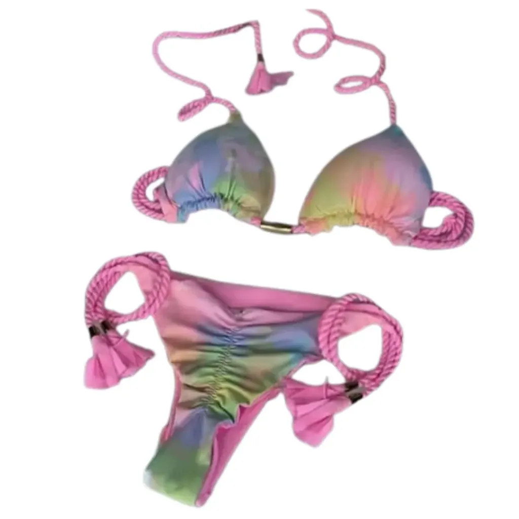 Traje de Baño 2 Pz C Rosa T S