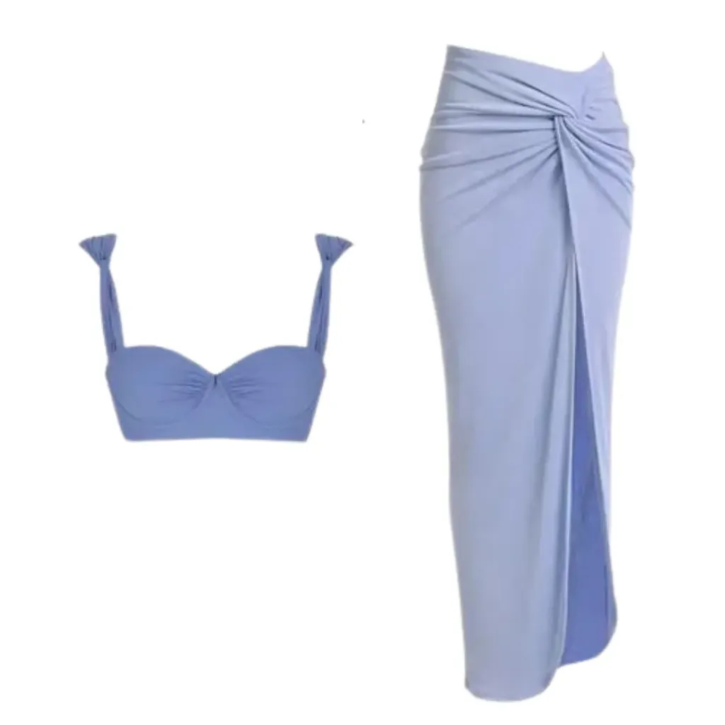 Traje de Baño Heinbae 2 Pz C Azul T M