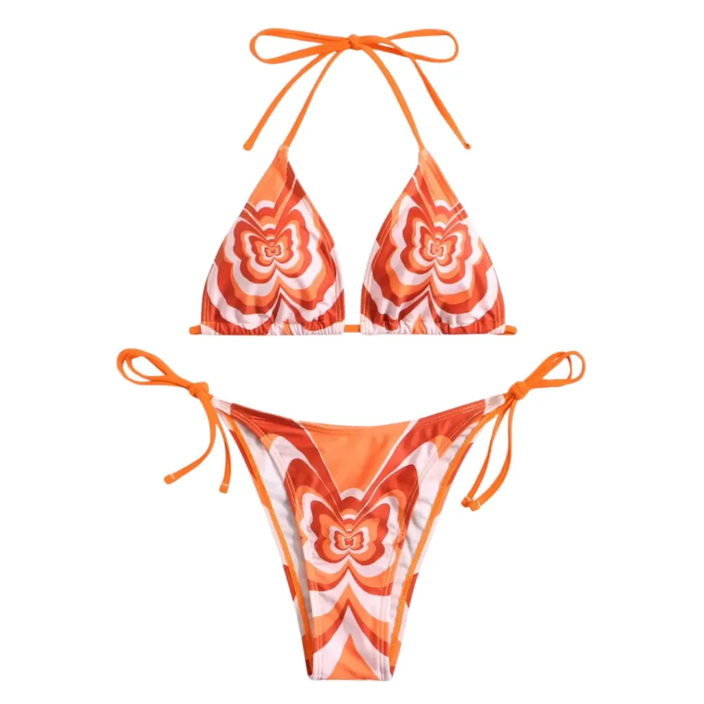 Traje de Baño 2 Pz C Naranja T S