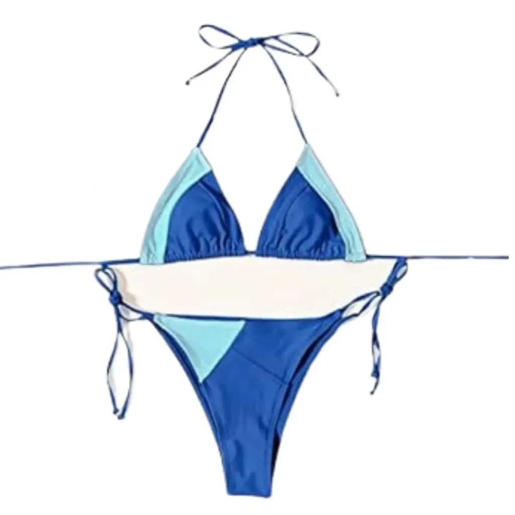 Traje de Baño 2 Pz C Azul Marino T S