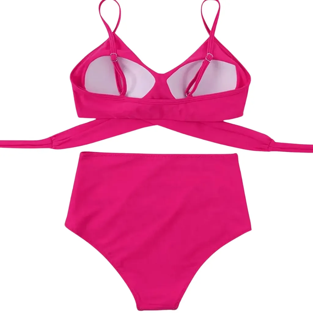 Traje de Baño 2 Pz C Rosa T S