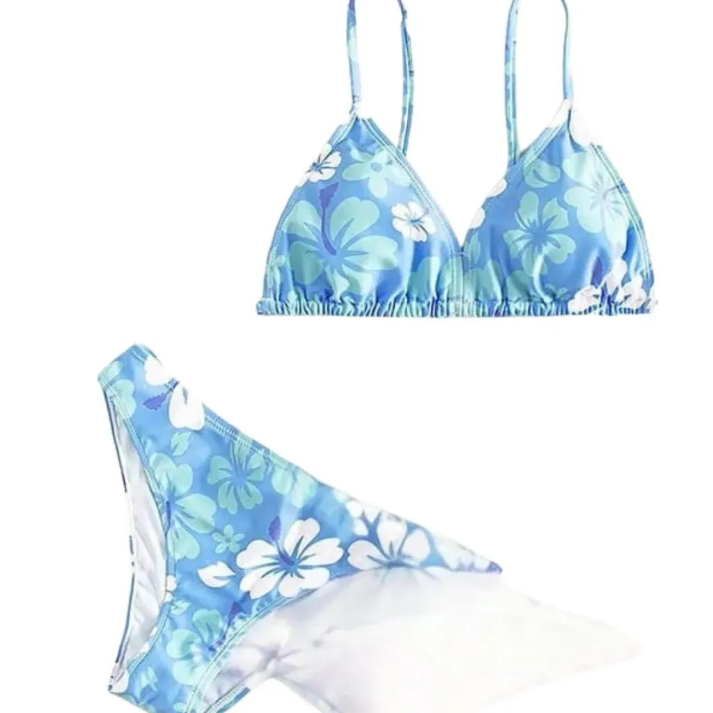 Traje de Baño 2 Pz C Azul T M