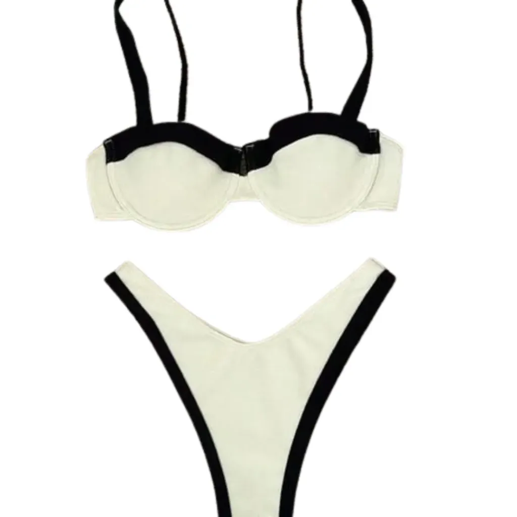 Traje de Baño 2 Pz C Blanco T M