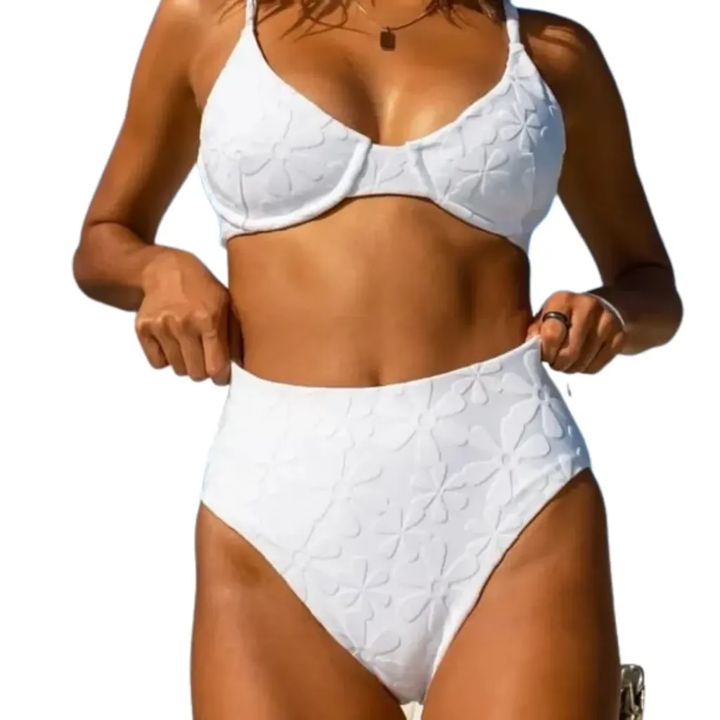 [210122] Traje de Baño 2 Pz C Blanco T L