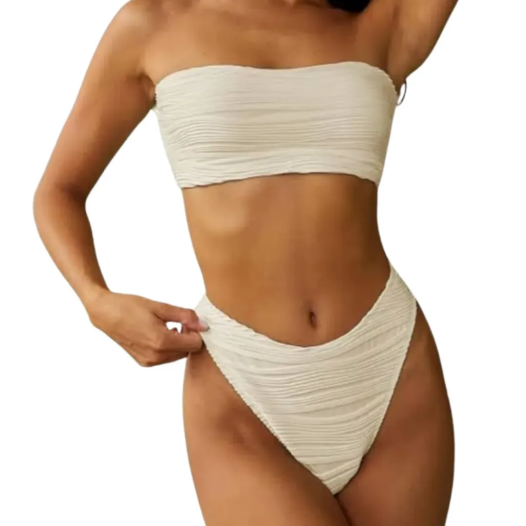 Traje de Baño 1 Pz C Crema T L