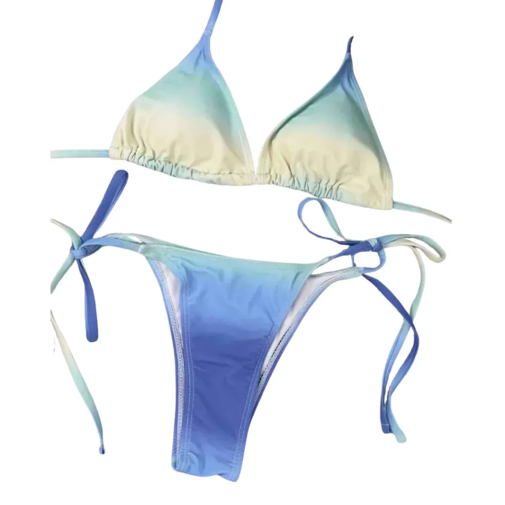 Traje de Baño 2 Pz C Azul T L