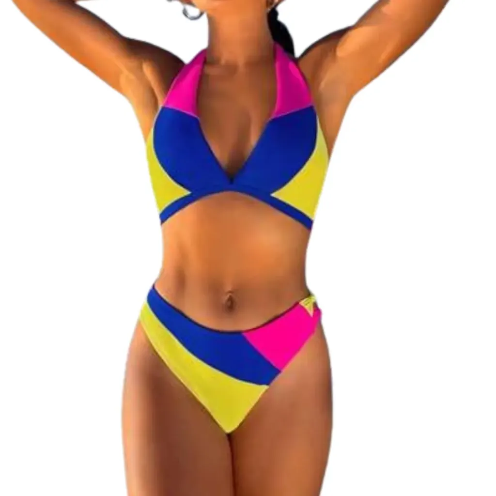 Traje de Baño 2 Pz C Azul T XL