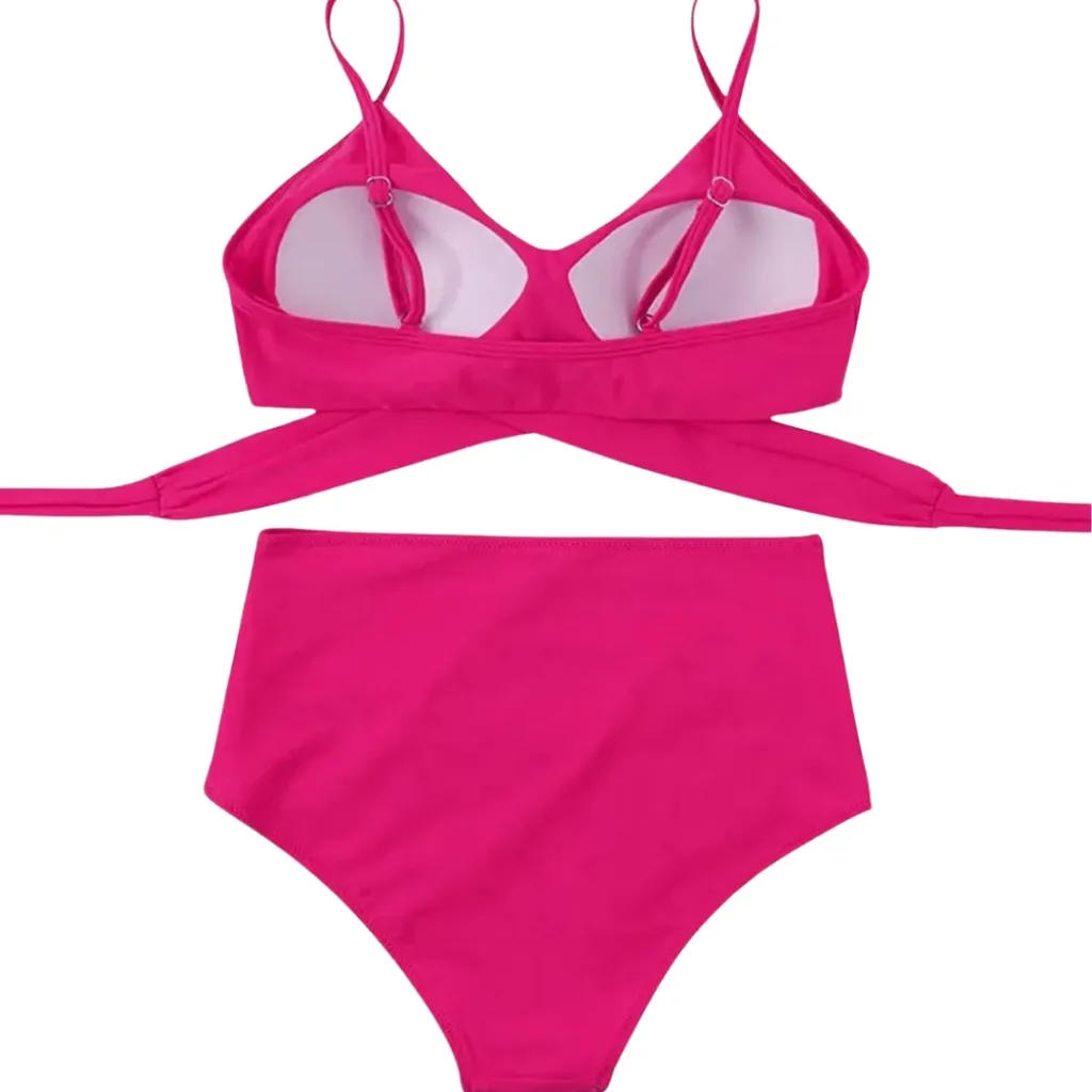 Traje de Baño 2 Pz C Rosa T XL