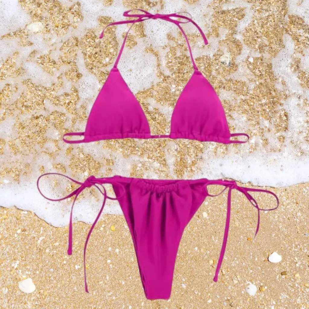 Traje de Baño 2 Pz C Rosa T XL