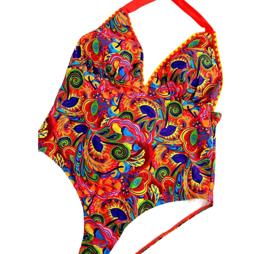 Traje de baño 1 pieza C Varios colores T XL