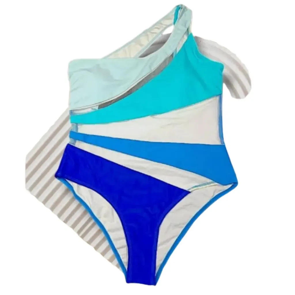 Traje de Baño 1 Pz C Azul T M