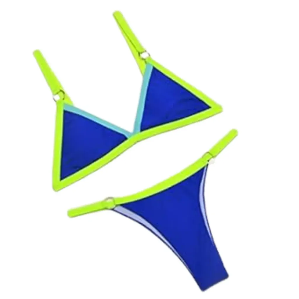 Traje de Baño 2 Pz C Azul T M