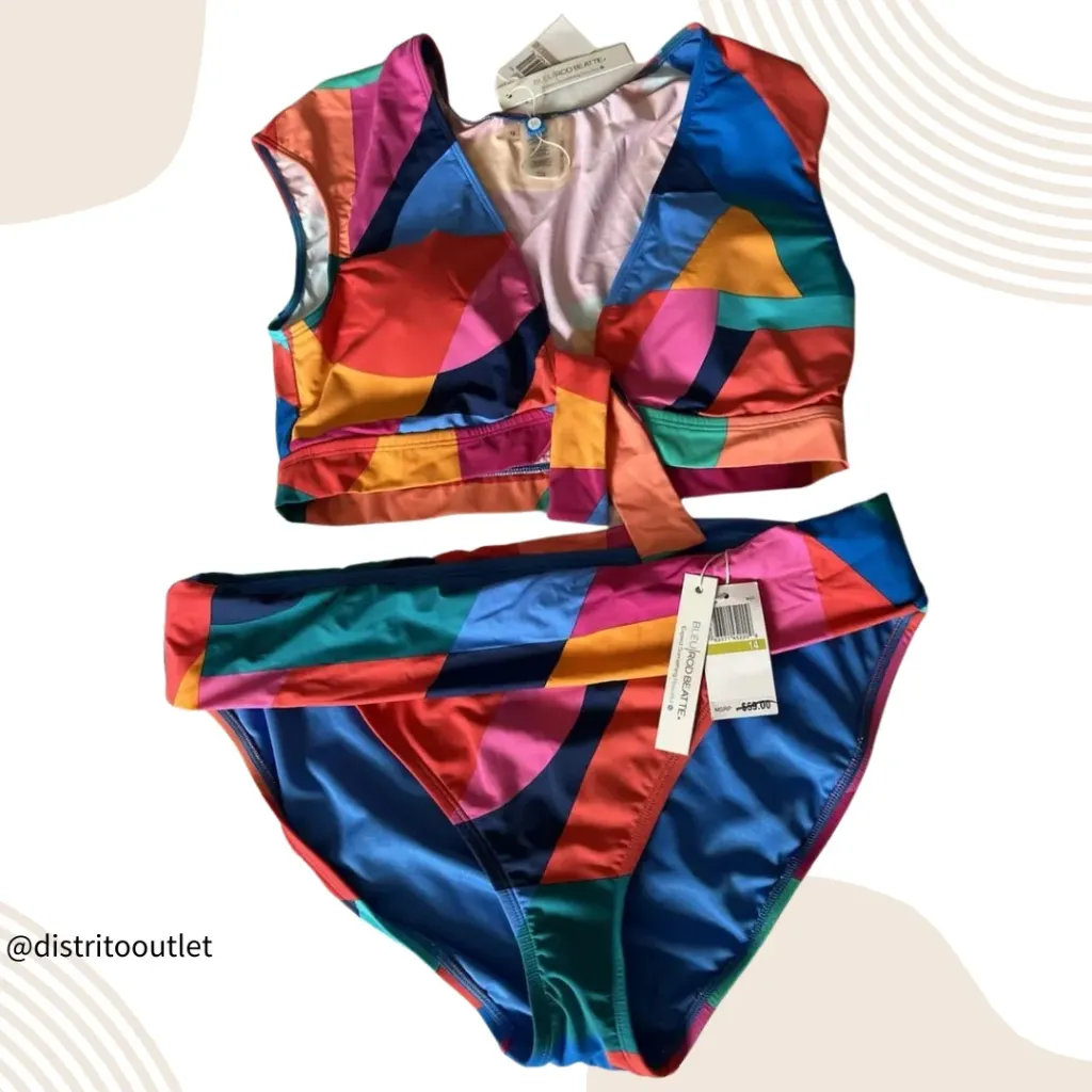 Traje de Baño 2 Pz C Varios Colores T L