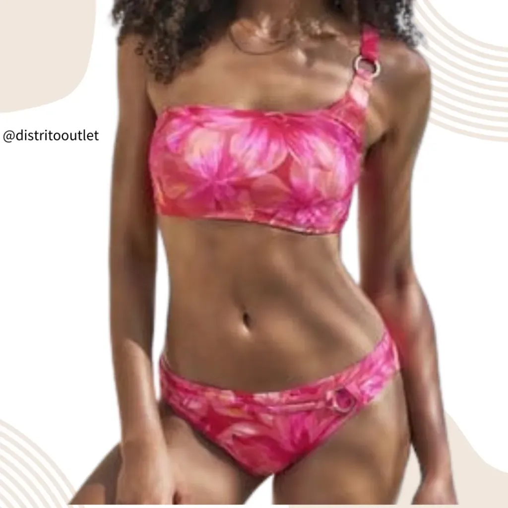 Traje de Baño 2 Pz C Rosa T S