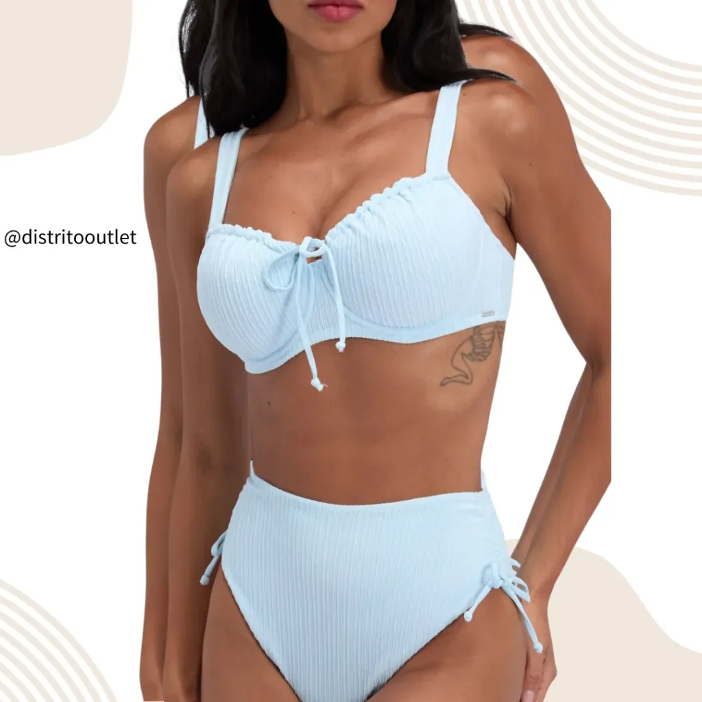 Traje de Baño 2 Pz C Azul T XL