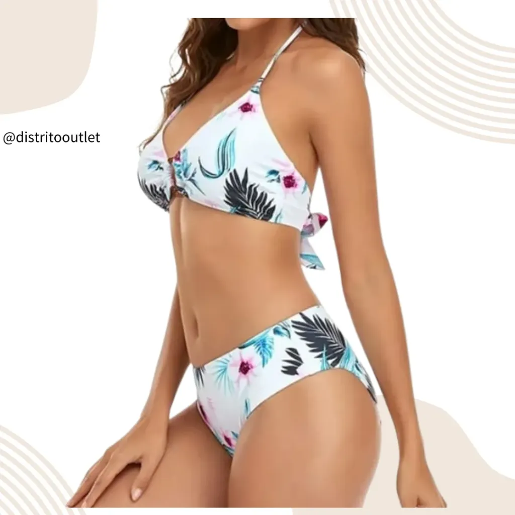 Traje de Baño 2 Pz C Blanco T L