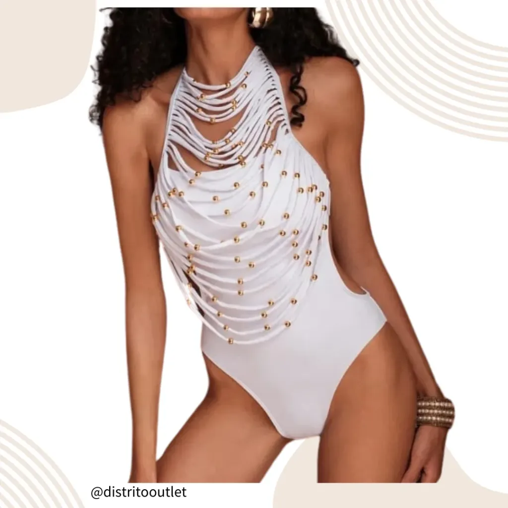 Traje de Baño 1 Pz C Blanco T L