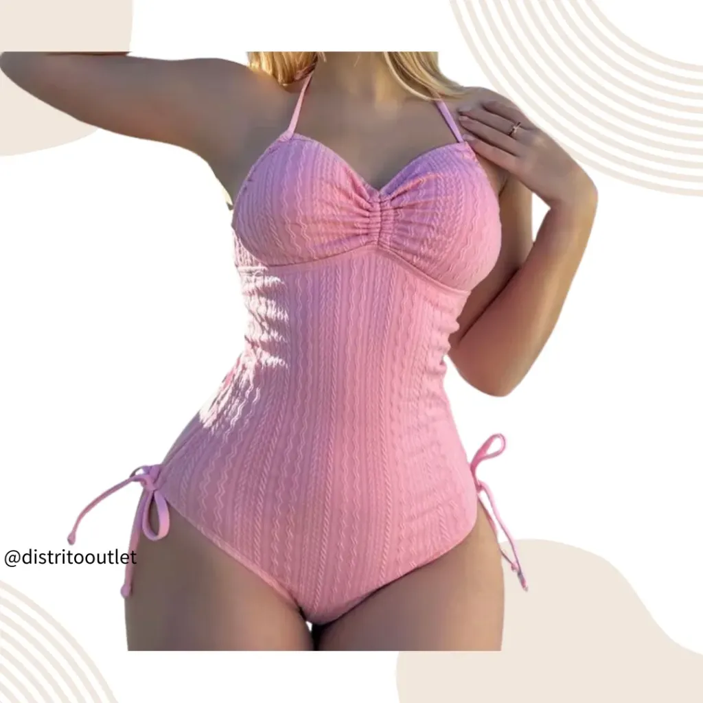 Traje de Baño 1 Pz C Rosa T M