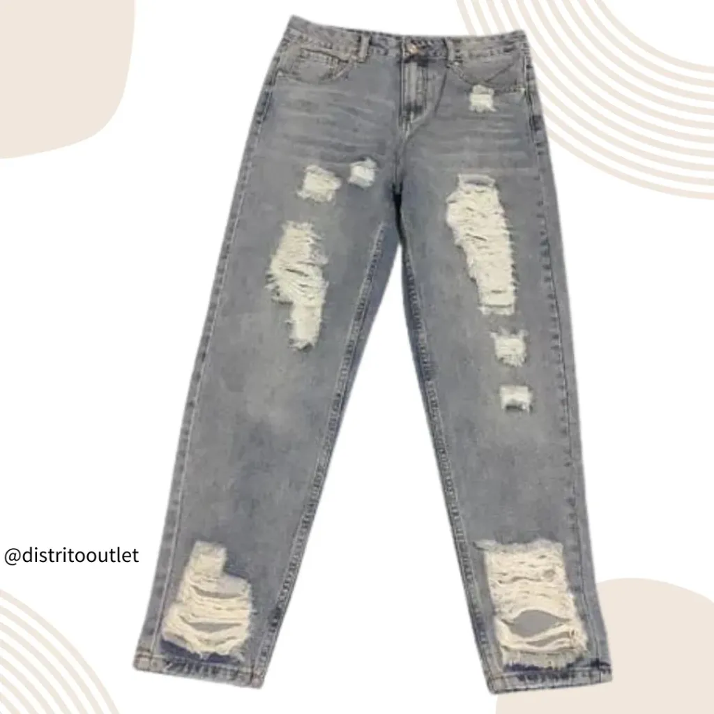 Pantalon de mezclilla  Shein C Azul T XL