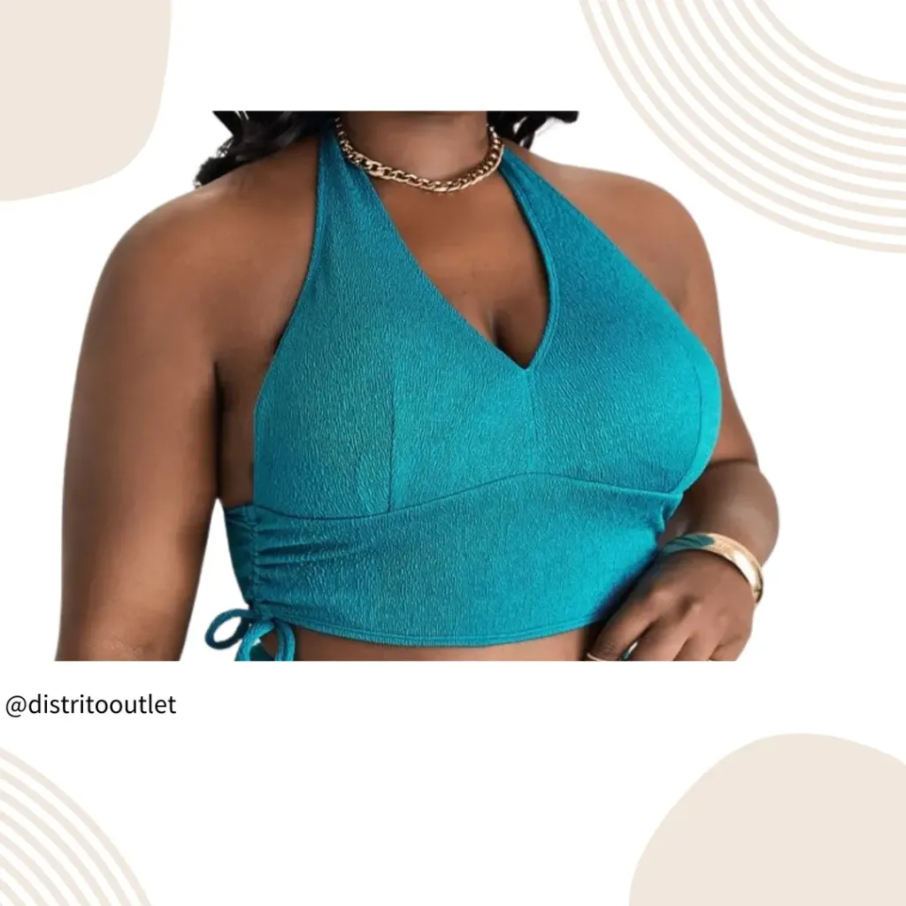 Traje de Baño 1 Pz  (parte de arriba) C Verde - T 2XL