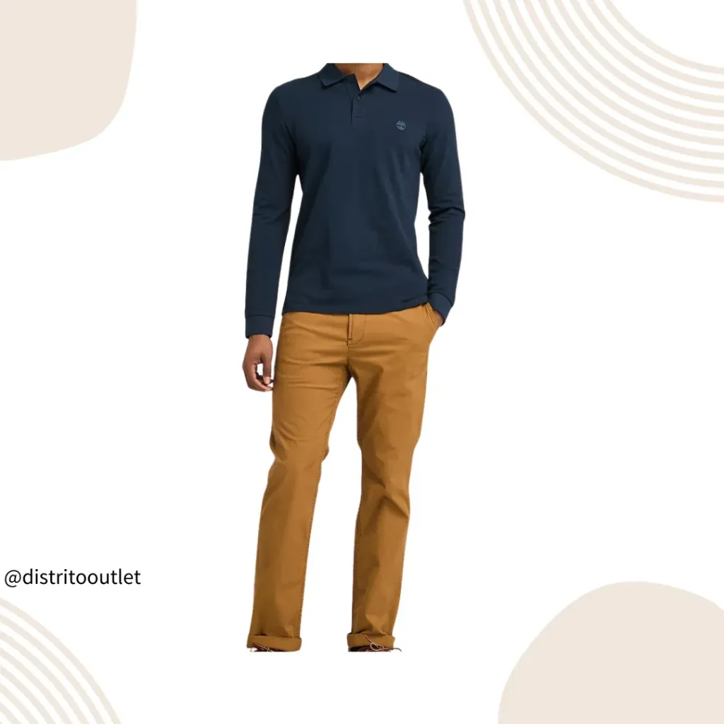 Conjunto DKNY (Playera - Pantalon) C Azul marino - Cafe claro