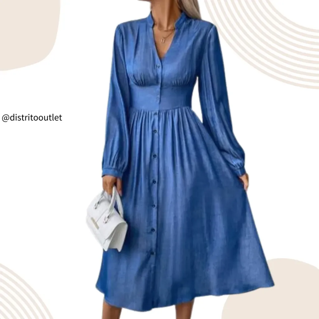 [210404] Vestido Faeriesty C Azul T S