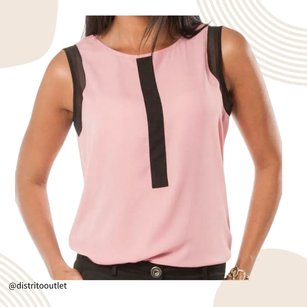 [210411] Blusa C Rosa T XL