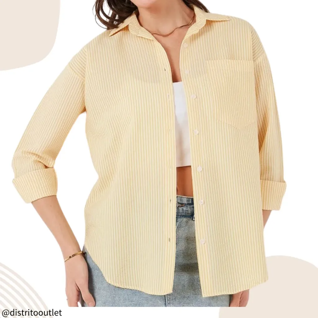 [210425] Blusa C Amarillo T XL