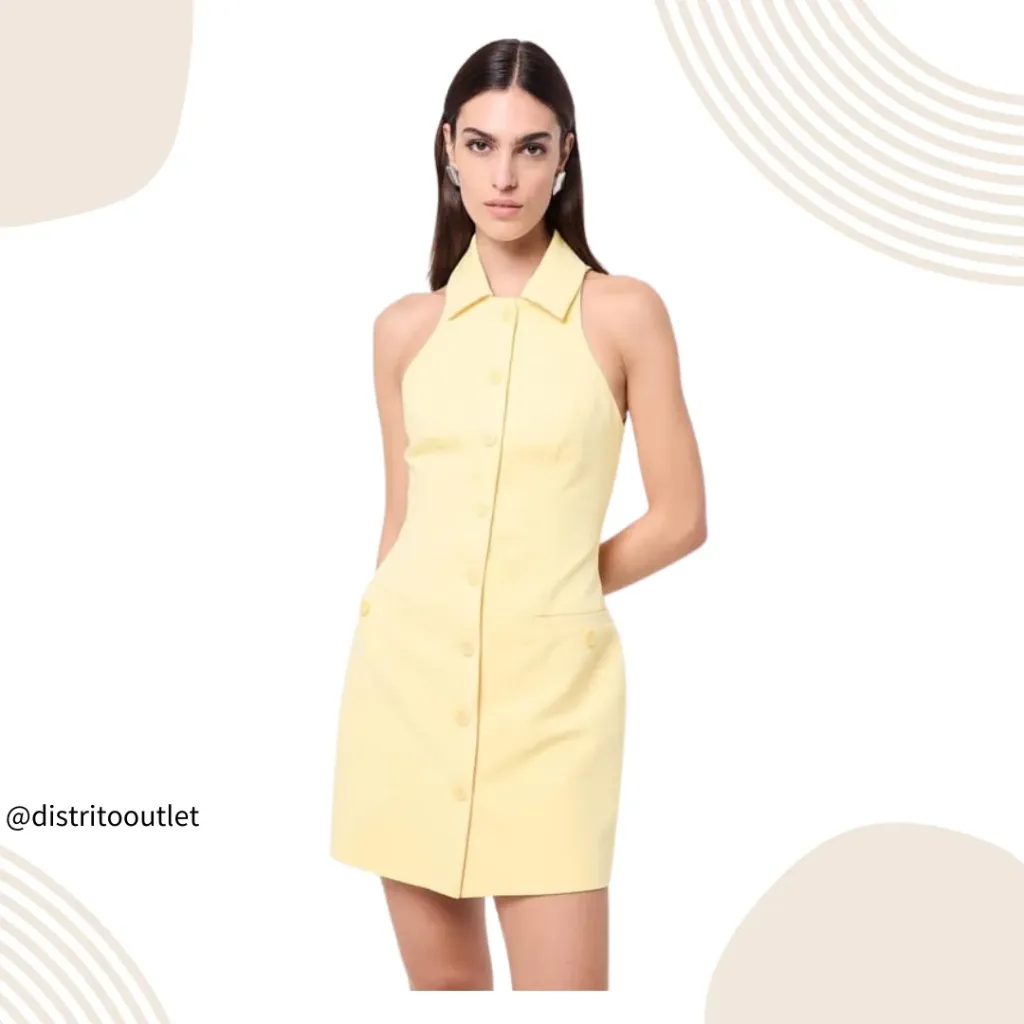 Vestido Cinder C Amarillo T M