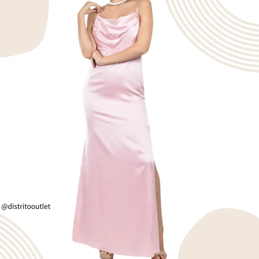 [210431] Vestido C Rosa T XS