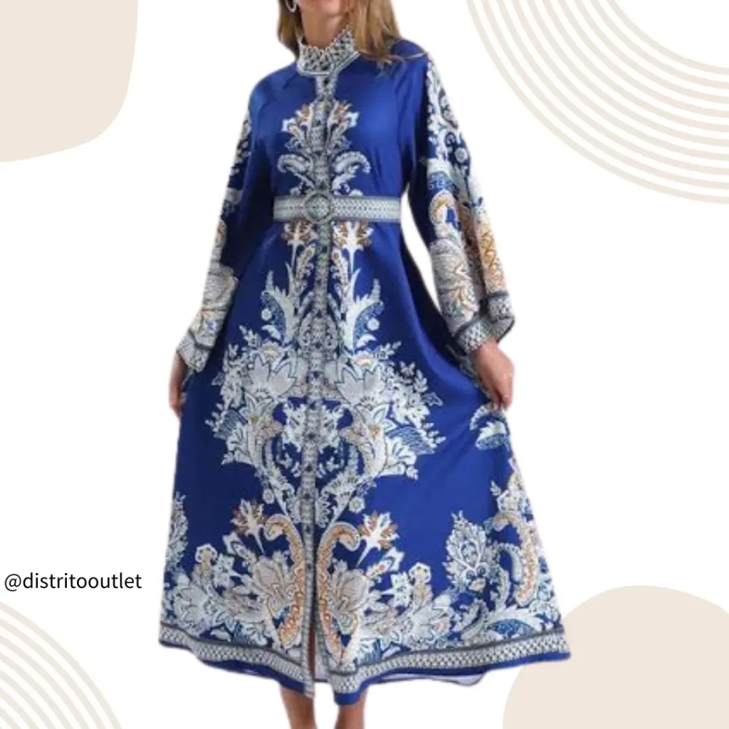 [210432] Vestido C Azul T L