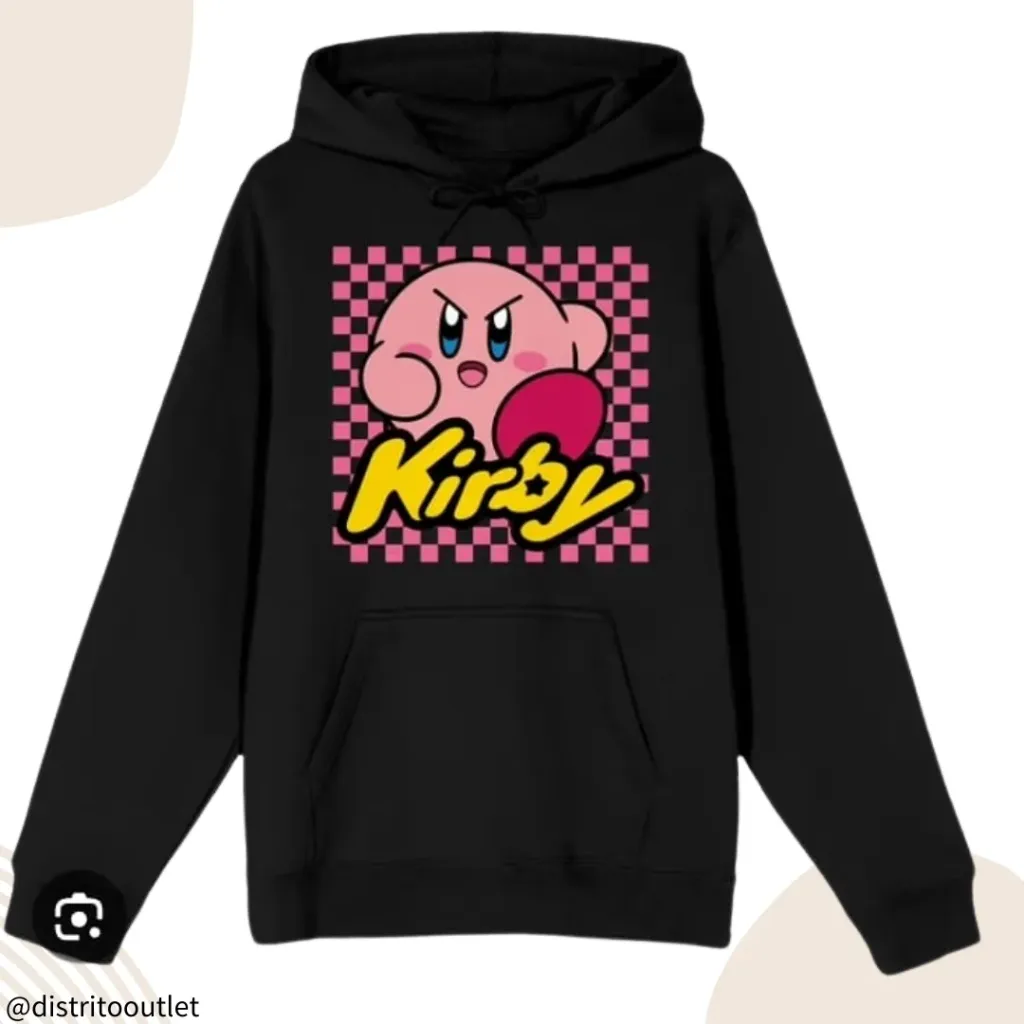 Sudadera Kirby  C Negro T XL