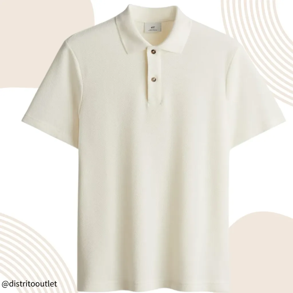 Camisa tejida The Drop C Crema