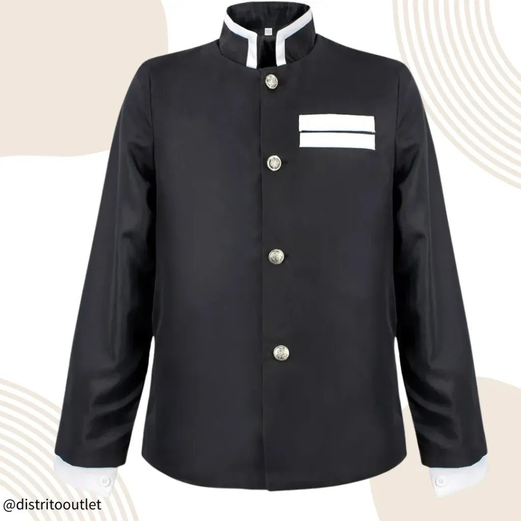 Camisa Estilo Japon C Negro T XXXL