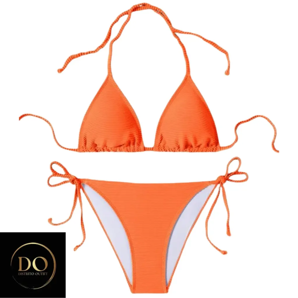 [210500] Traje de Baño 2 Pz C Naranja T S