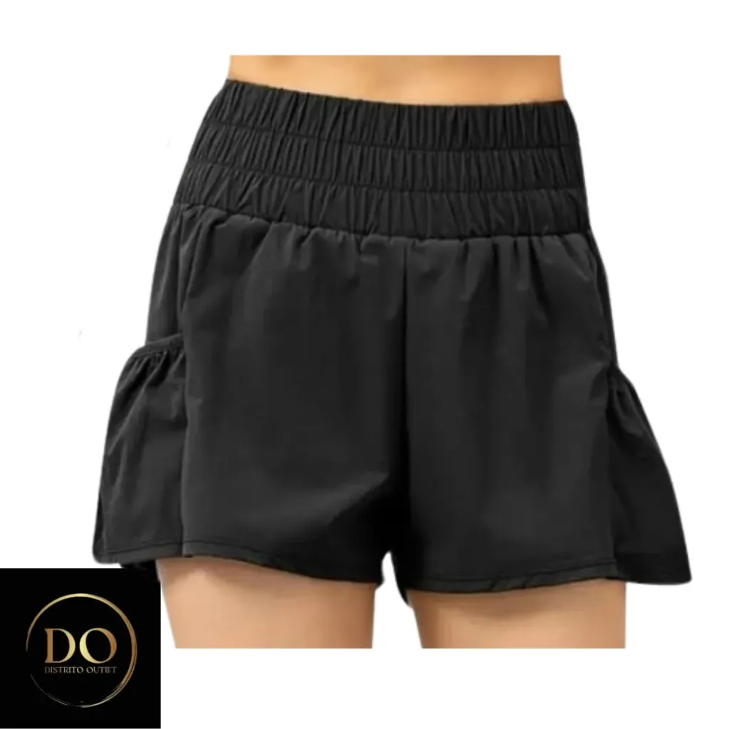 [210513] Short Deportivo C Negro T L
