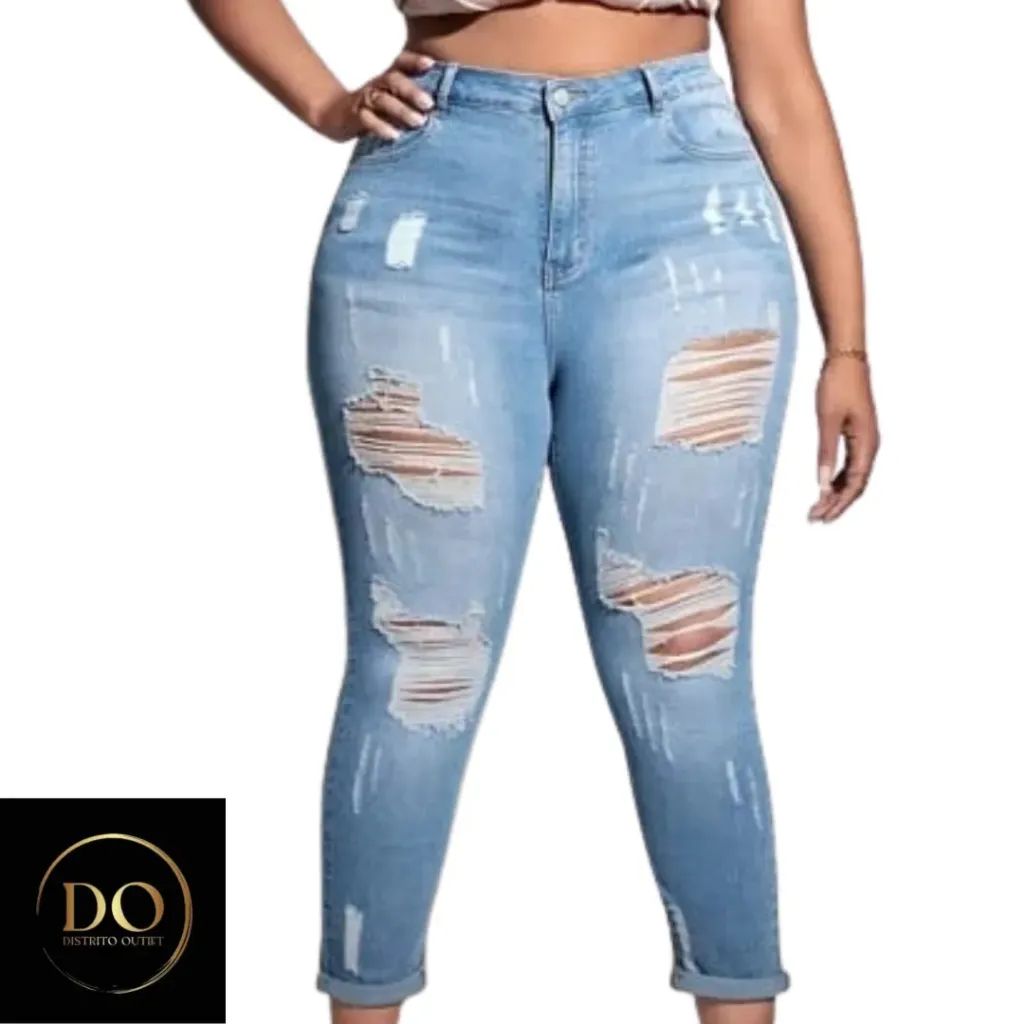 [210526] Pantalon Mezclilla C Azul Marino T XXL