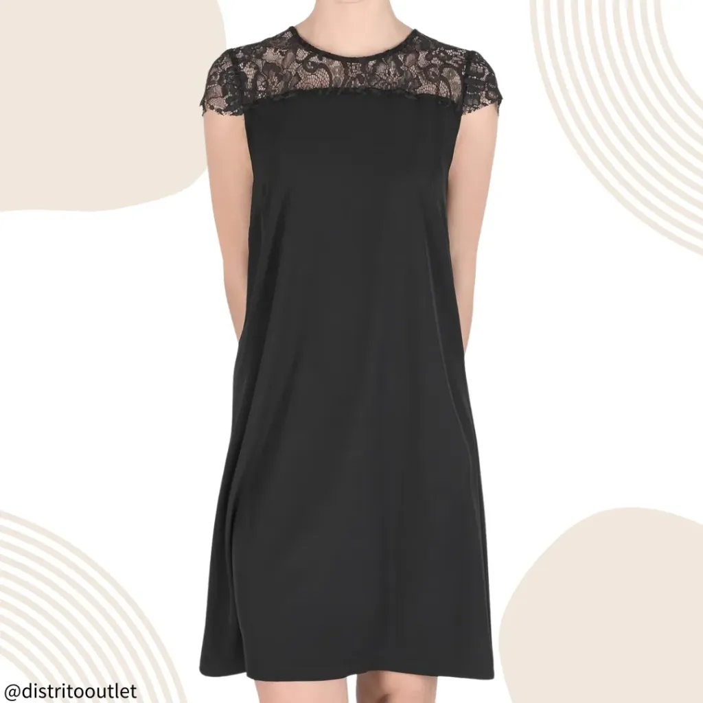 [210577] Vestido C Negro T XXXXL