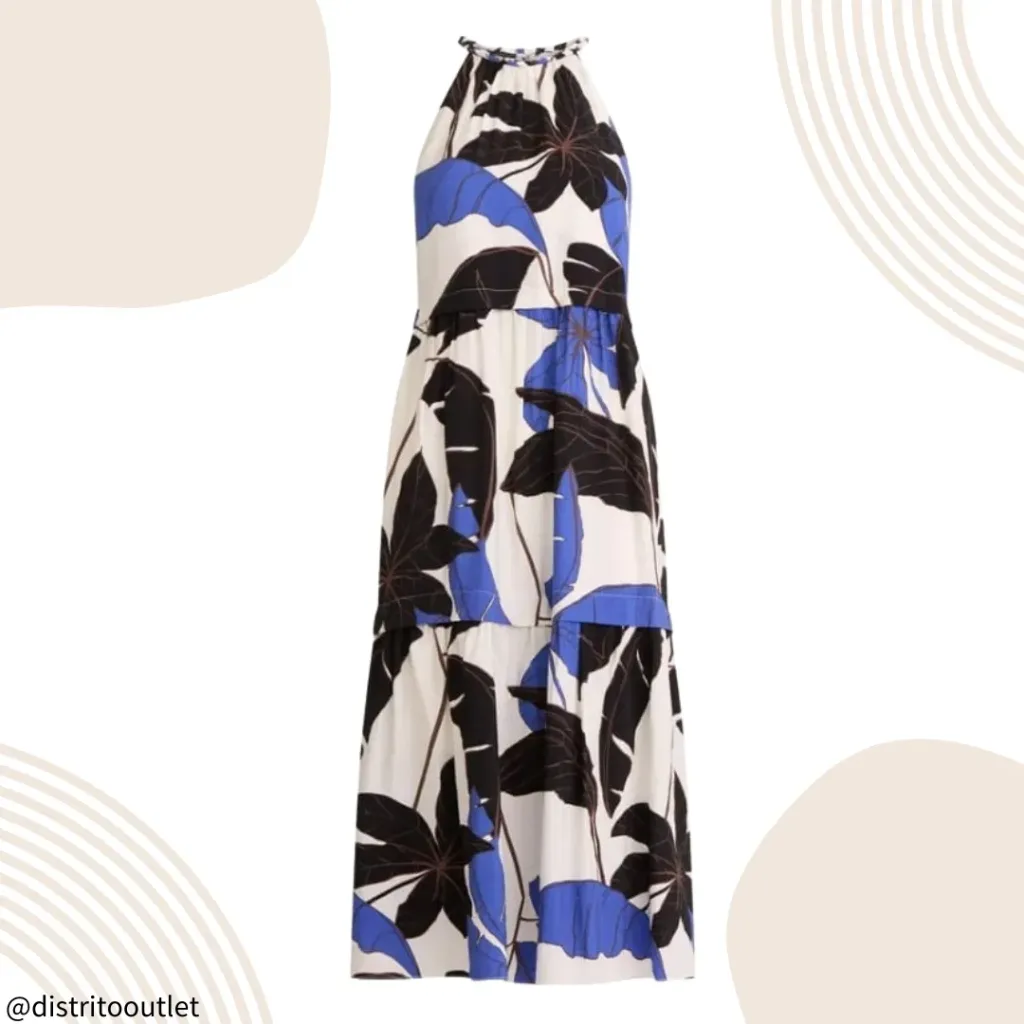 Vestido Sofia C Azul T XXXL