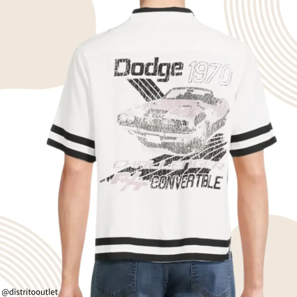[210586] Camisa Dodge C Blanco T XXL