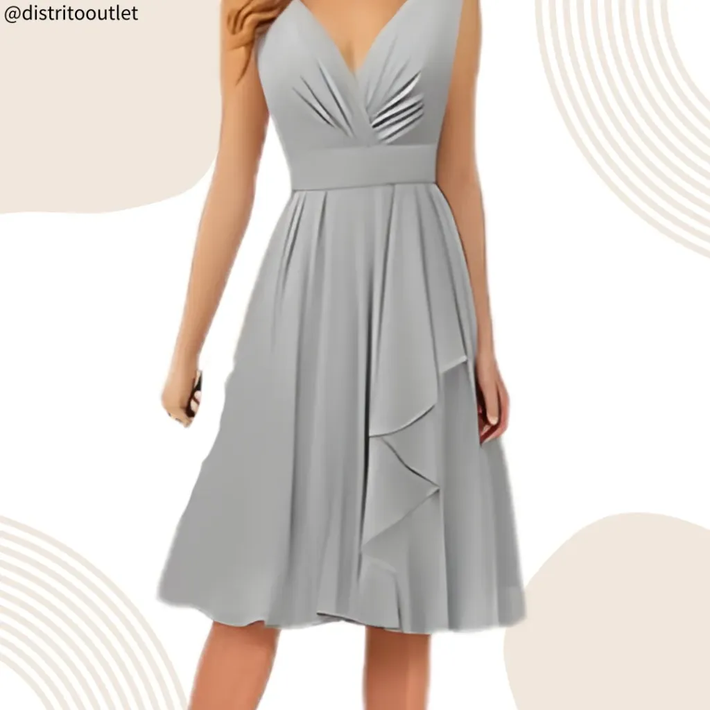[210613] Vestido Cupshe C Gris T S