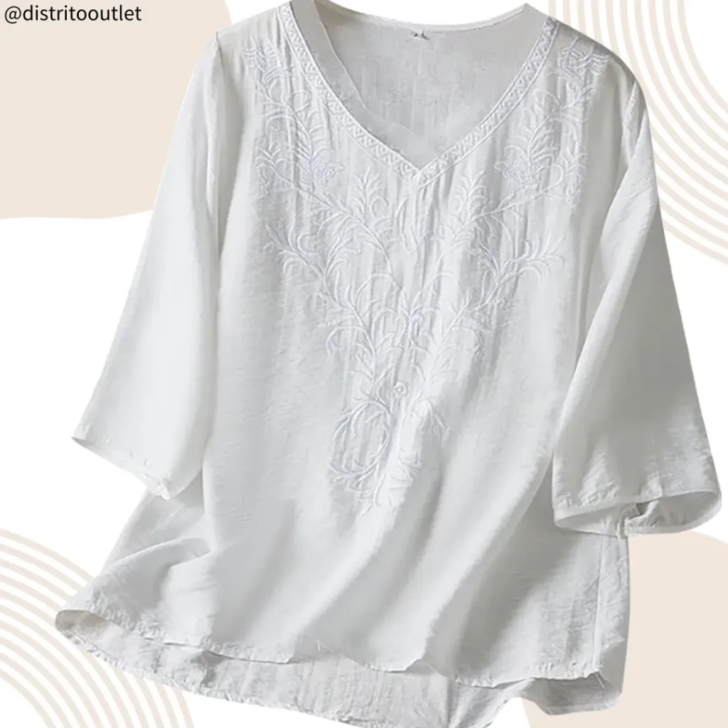 [210634] Blusa Cupshe C Crema T L