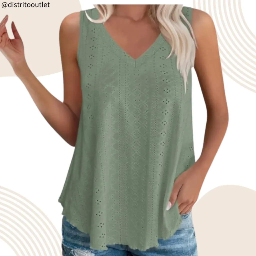 [210635] Blusa Cupshe C Verde T XS