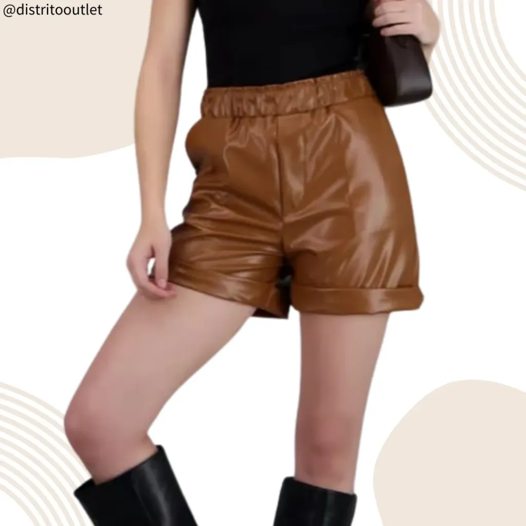 [210637] Short Piel Cupshe C Cafe T M