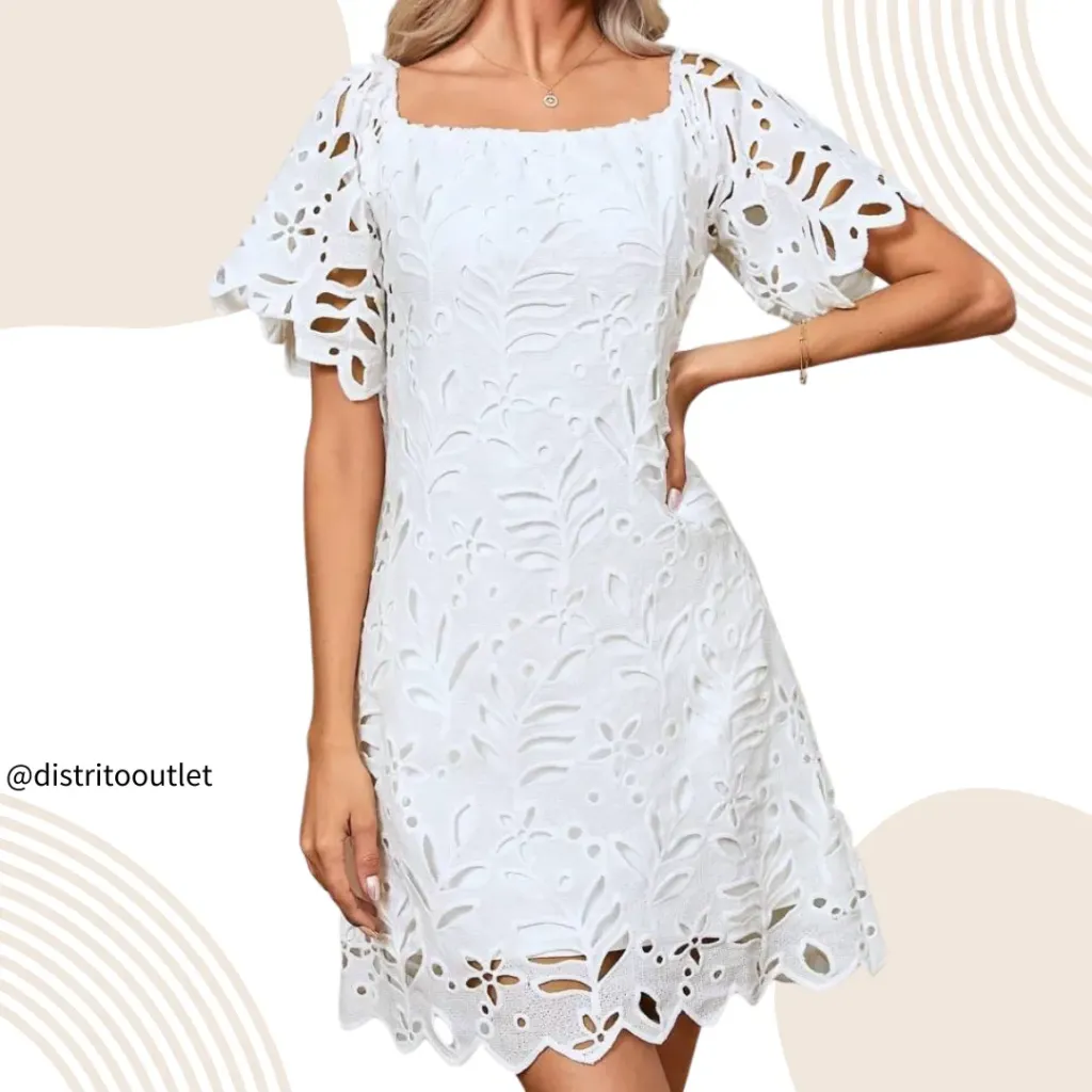 [210644] Vestido Cupshe C Blanco T XS
