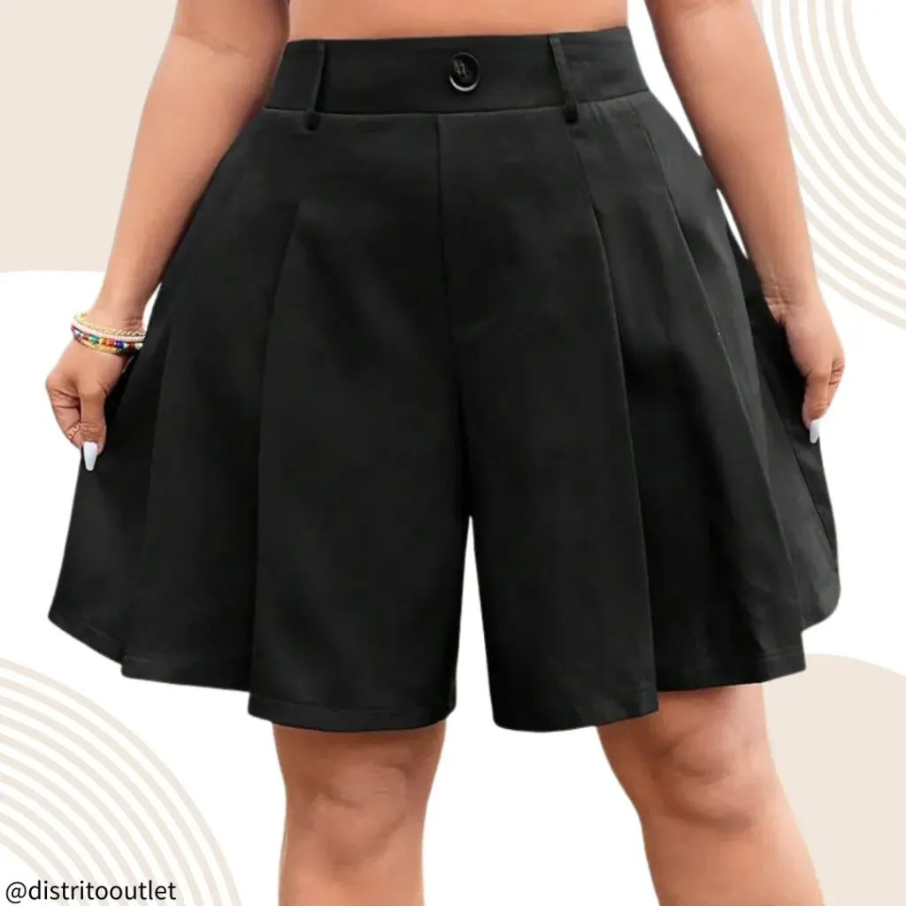 [210667] Short Cupshe C Negro T XL