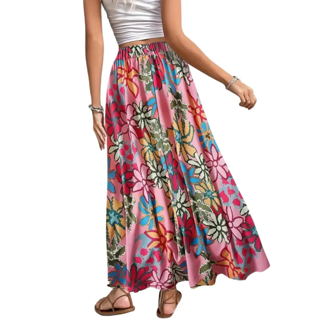 [210721] Vestido Floral Cupshe C Rosa T XL